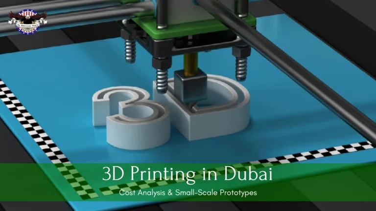 Cost Analysis of 3D Printing Small-Scale Prototypes in Dubai